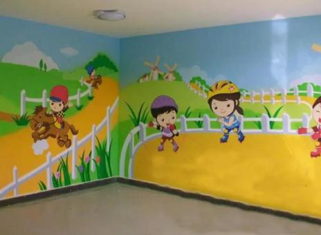  南陵幼儿园墙体彩绘制作流程及注意事项
