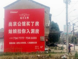  南陵墙体广告在乡镇、农村市场的媒体优势
