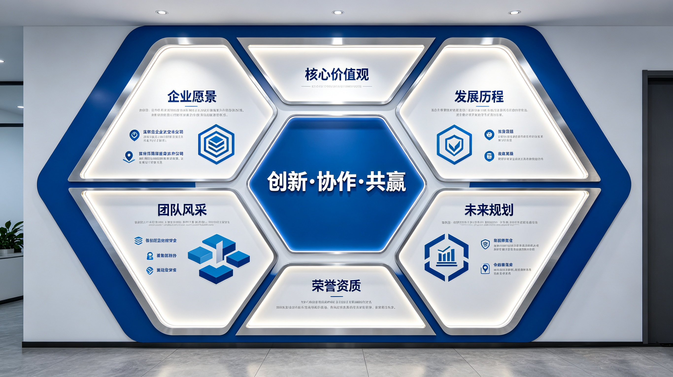  南陵企业文化墙六边形避坑指南（新手常犯5个错误）